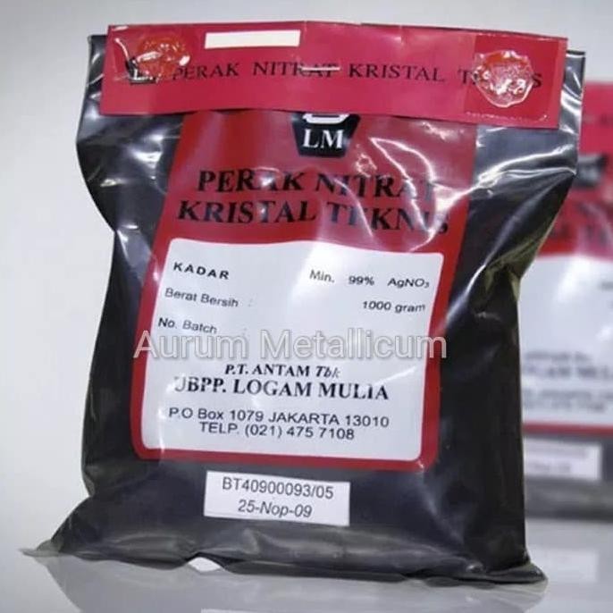 Agno3 || Silver Nitrate || Perak Nitrat 99% Harga Pergram