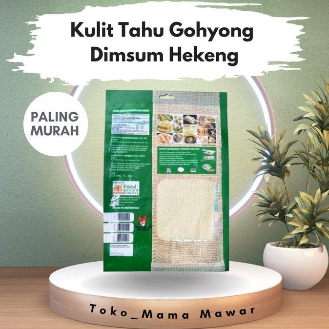 

Terlaris Paling Murah Kulit Tahu Gohyong Dimsum Hekeng / Kulit Kembang Tahu Lembaran Ready Stok