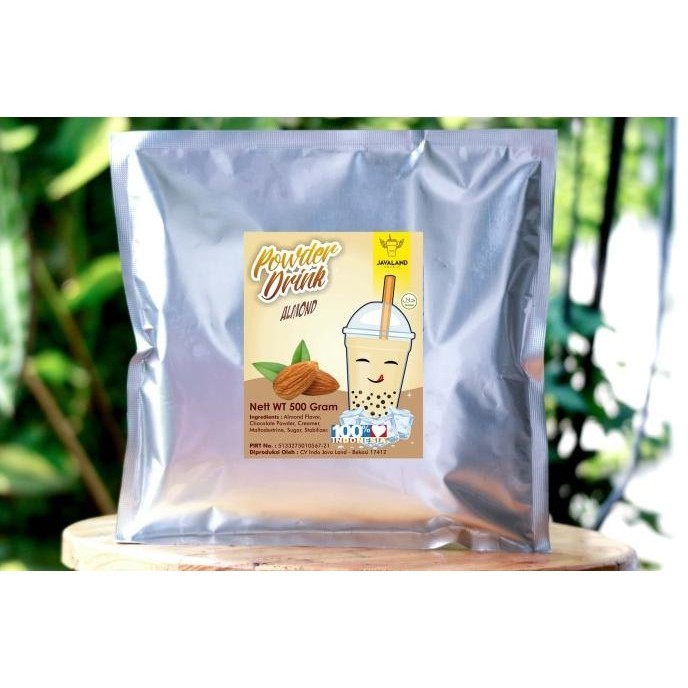 

Bubuk Minuman Almond bubble drink Powder drink 1kg Javaland PS10