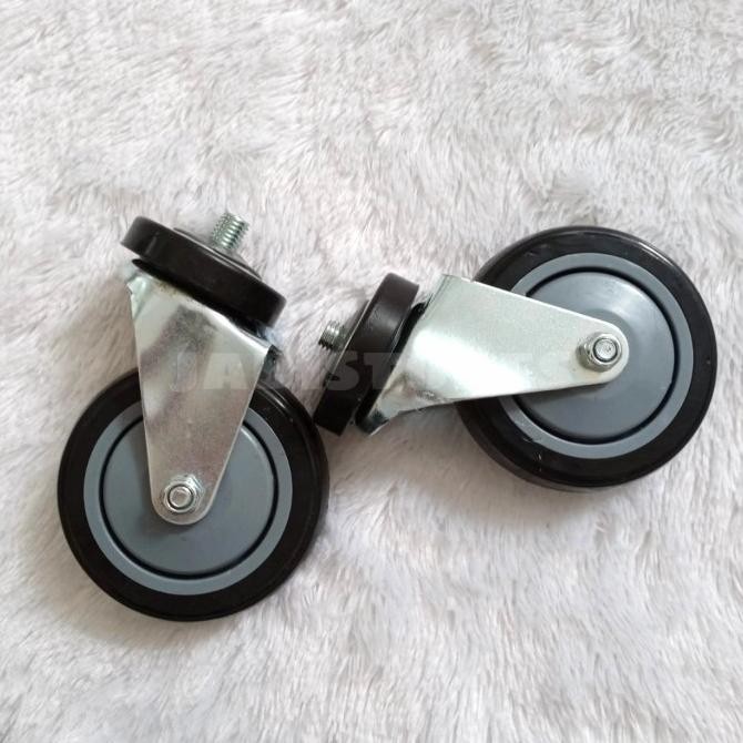 Roda Troli Supermarket | Roda Troli 60 dan 100 liter | Roda Troli