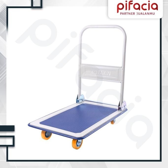 Troli Dorong Lipat Handtruck Gerobak Trolley 150 Kg Serbaguna