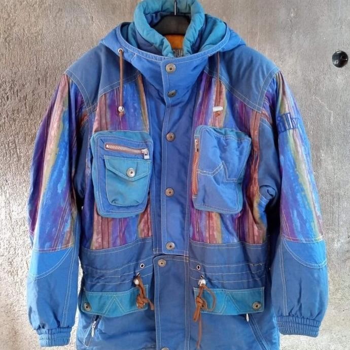 JAKET VINTAGE SKI KILLY .. NOT NAPAPIJRI MAMBO ALIEN WORKSHOP STARTER