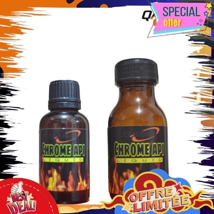SALE QAGO CHROME BAKAR LIQUID - CAIRAN CHROME API / BAKAR 100ML/50ML GUDANGSUP