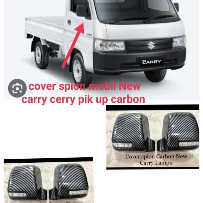 cover spion mobil New carry cerry pik up carbon kiri kanan