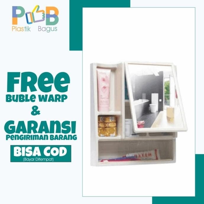 rak kamar mandi kabinet kamar mandi kaca kamar mandi maspion MC-18