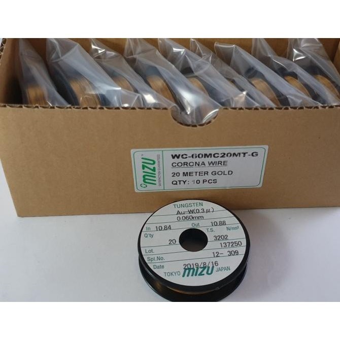 Wayer Mesin Fotocopy / Corona Wire 0.060Mm 20M Gold Mizu