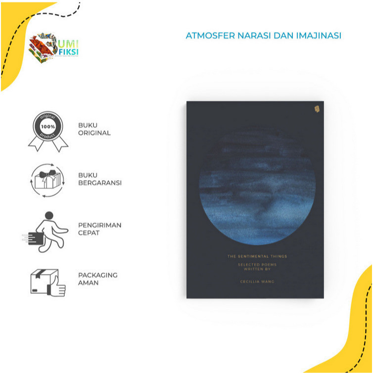 Buku Novel The Sentimental Things - Cecillia Wang - Bukune - Bumifiksi