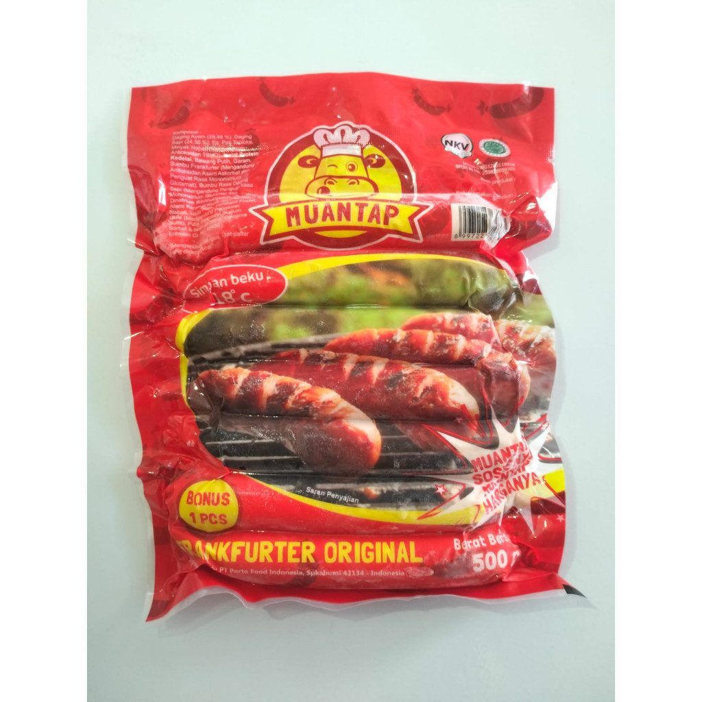

MUANTAP FRANK SOSIS BAKAR JUMBO (500 GR)