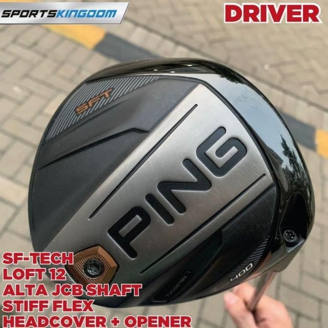 Terlaris Stik Golf Ping Driver G400 Sf Tech Alta Jcb Flex Stiff Original Terbaik
