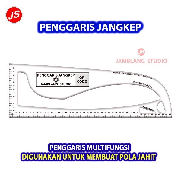 

Penggaris Jangkep Penjahit Pola Lengkap [ Jamblang Studio ]