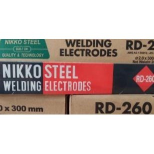 Nikko Steel Kawat Las Nikko Welding Electrode Rd260 2.6Mm Rd 260 (5Kg)