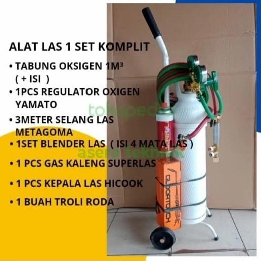 Alat Las Oksigen Komplit