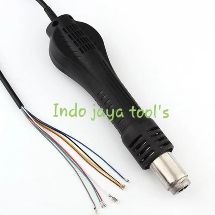 Gagang Solder Uap/Gagang Blower 858 8 Kabel
