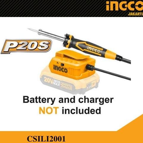 Solder Cordless 20V / Solder Timah / Solder Baterai Ingco Csili2001
