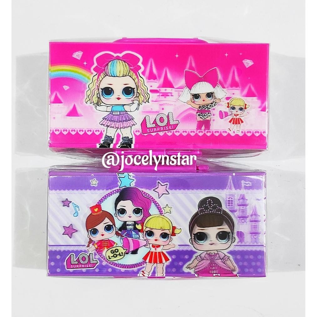 

Ybw-2429 3D - Kotak Pensil Pin/ Kode / Tempat Pensil Karakter Hologram/3D /Stationery Case Promo