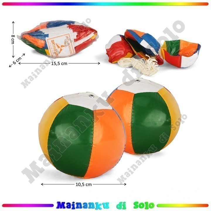 [Mainanku] Mainan Anak Mainan Bola Jahit 10,5 cm Bola Jahit Anak