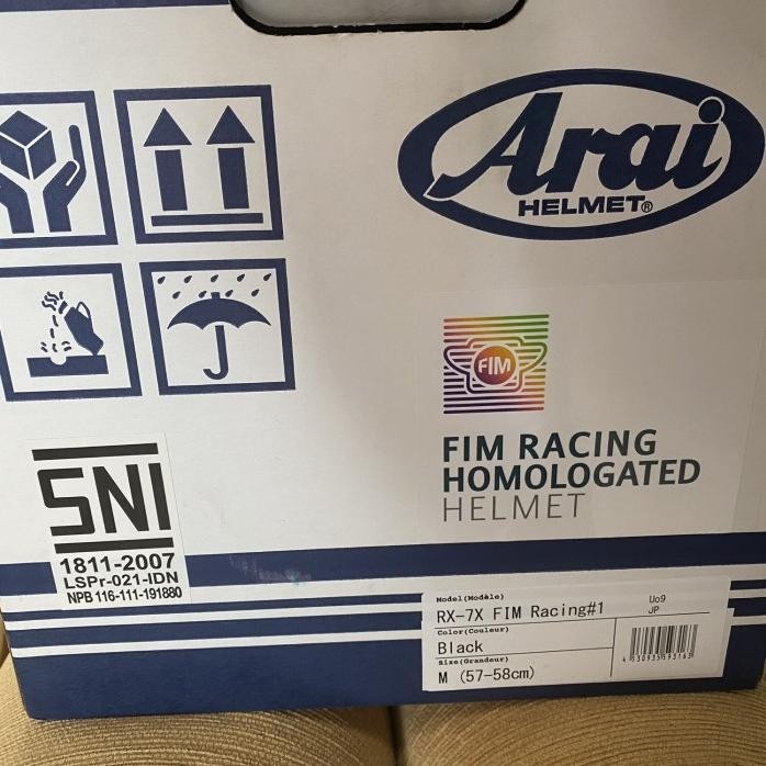 ARAI RX-7X FIM SOLID BLACK + CARDO PACKTALK BOLD