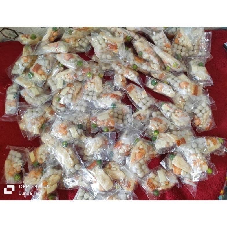 

CXV-38 Baso Aci Paket 10pcs kemasan vakum / baso aci khas Bandung /baso aci pedas gurih seger/ baso aci hot jeletot / baso aci viral enak murah Viral