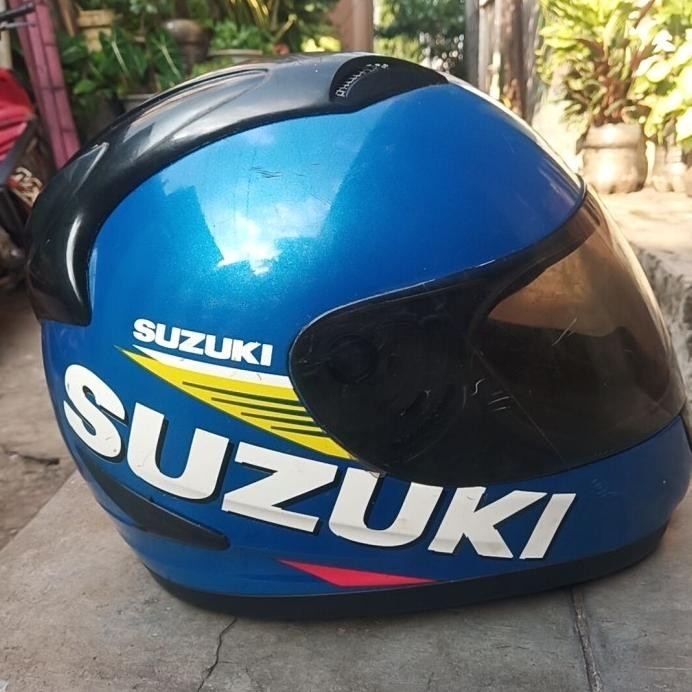 HELM FULLFACE SUZUKI VINTAGE