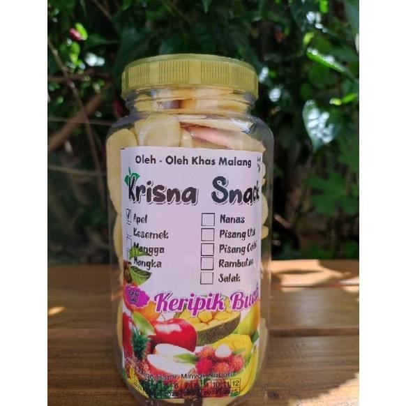 

ew-45 KERIPIK APEL TOPLES VOLUME 700ML Murah