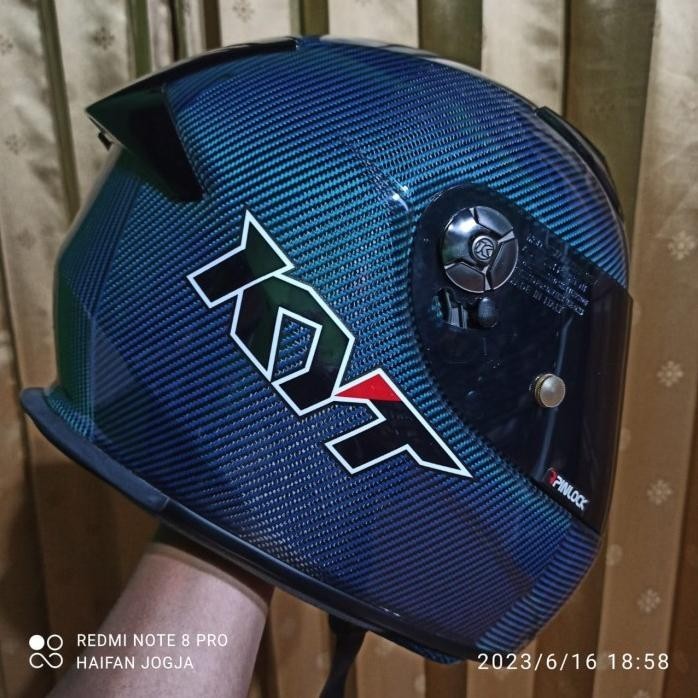 KYT KR 1 CARBON BLUE