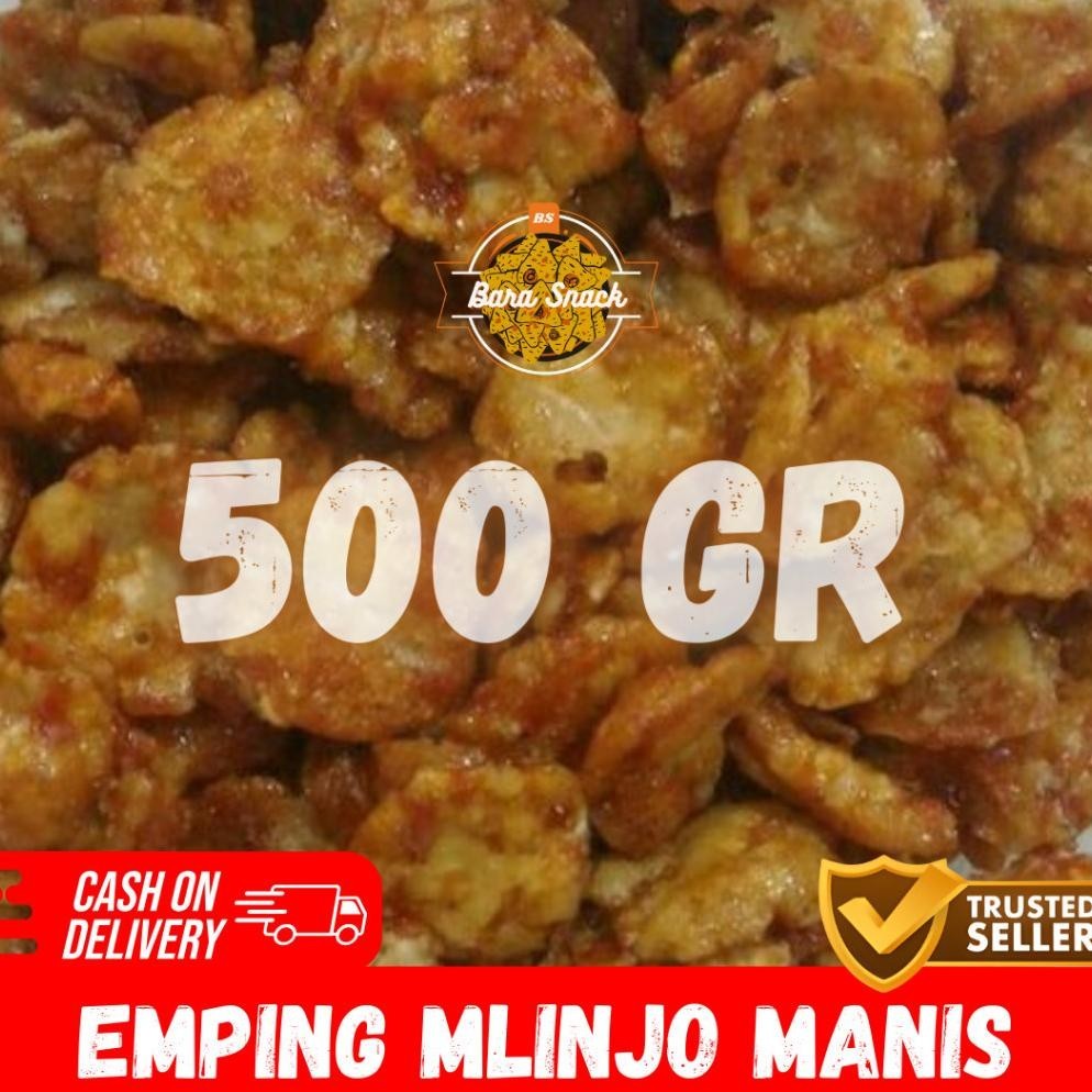 

rwe-45 [ 500gr ] Emping Mlinjo Matang Rasa Manis Premium / Camilan Snack Kiloan Murah Sale