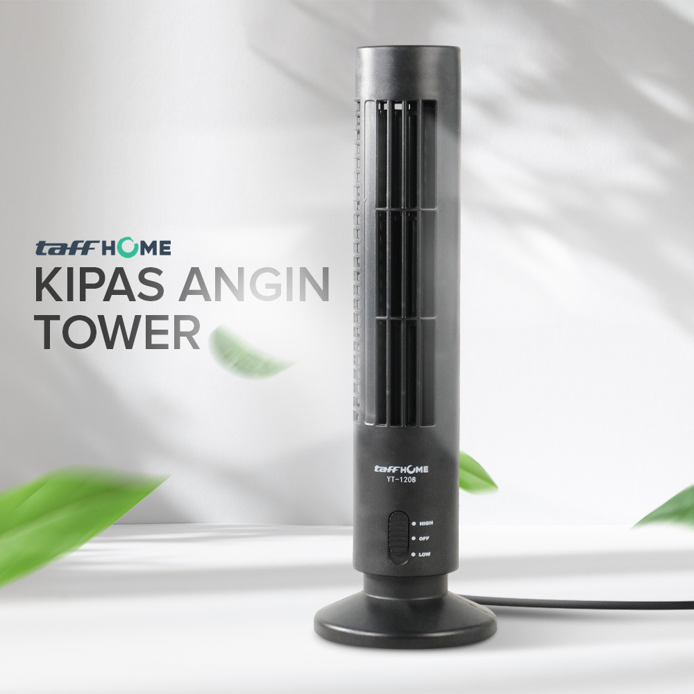 Kipas Angin USB Vertikal Tower Leafless Ultra Quite