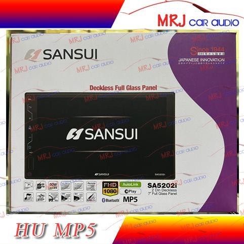 Head Unit Sansui Sa5202I Mp5 Deckless Autolink Double Din 7 Inch