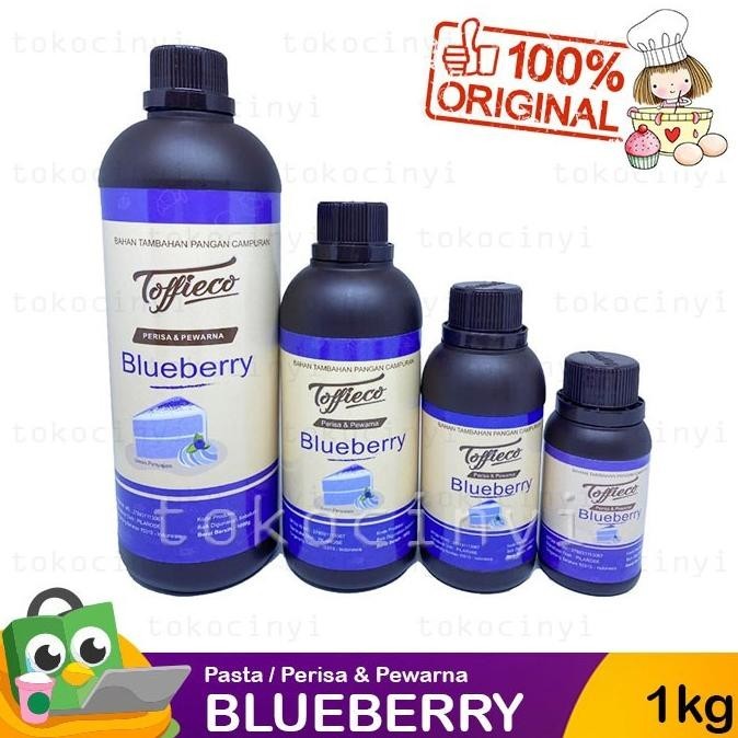 

Toffieco Pasta Perisa & Pewarna - Blueberry 1Kg
