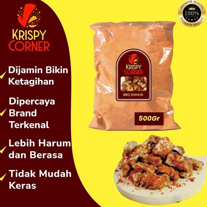 

Bumbu Tabur BBQ Shihlin Barbeque Penyedap Ayam Jamur Instan 500gr JT81 PBS