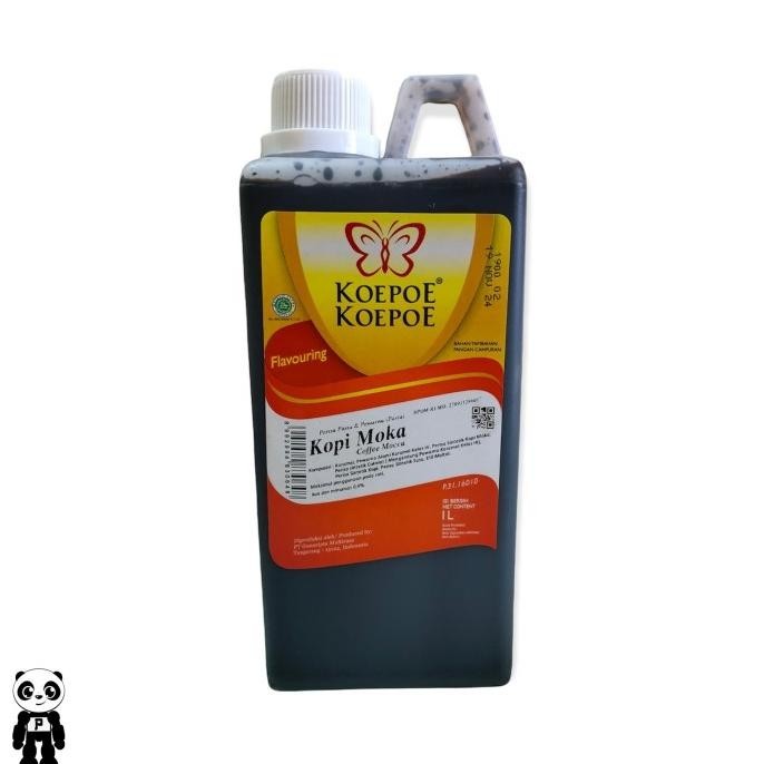 

Koepoe Koepoe Pasta Coffee Mocca 1 Liter Perisa Kopi Moka 1L