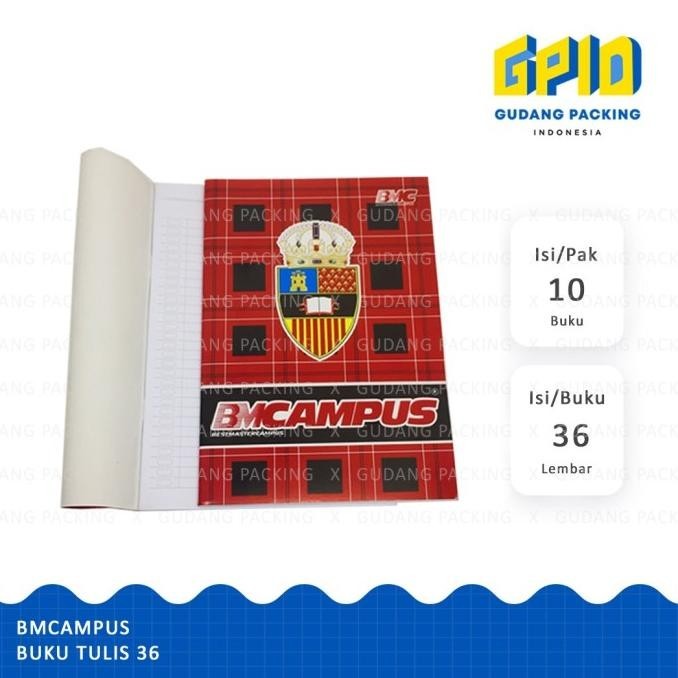 

BMCAMPUS - BUKU TULIS 36/50 LEMBAR BUKU TULIS SEKOLAH ANAK TERLARIS TERBARU ASLI TERMURAH BERKUALITAS BAGUS GROSIR COD BAYAR DI TEMPAT