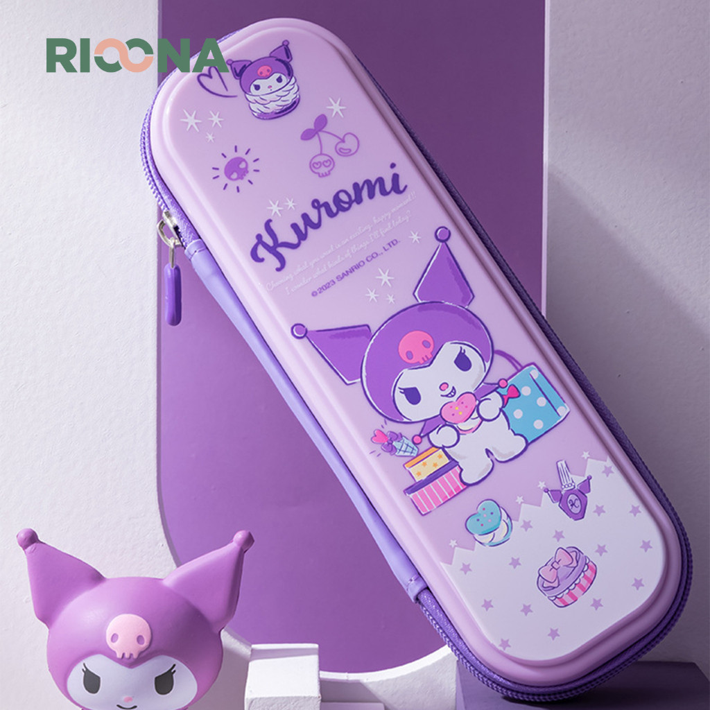 

Tempat Pensil Sanrio Kuro Cinnamoroll Melody Hello Kitty