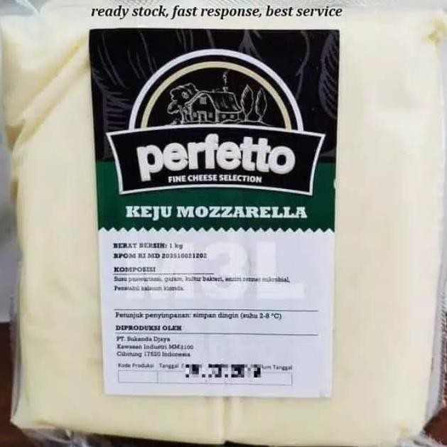 

Keju Perfetto Mozarella 1kg