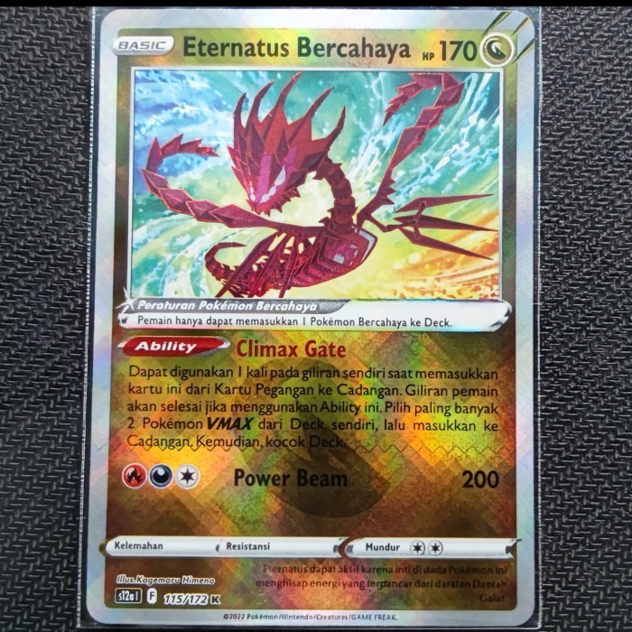 Terlaris ETERNATUS BERCAHAYA POKEMON TCG INDONESIA SALE