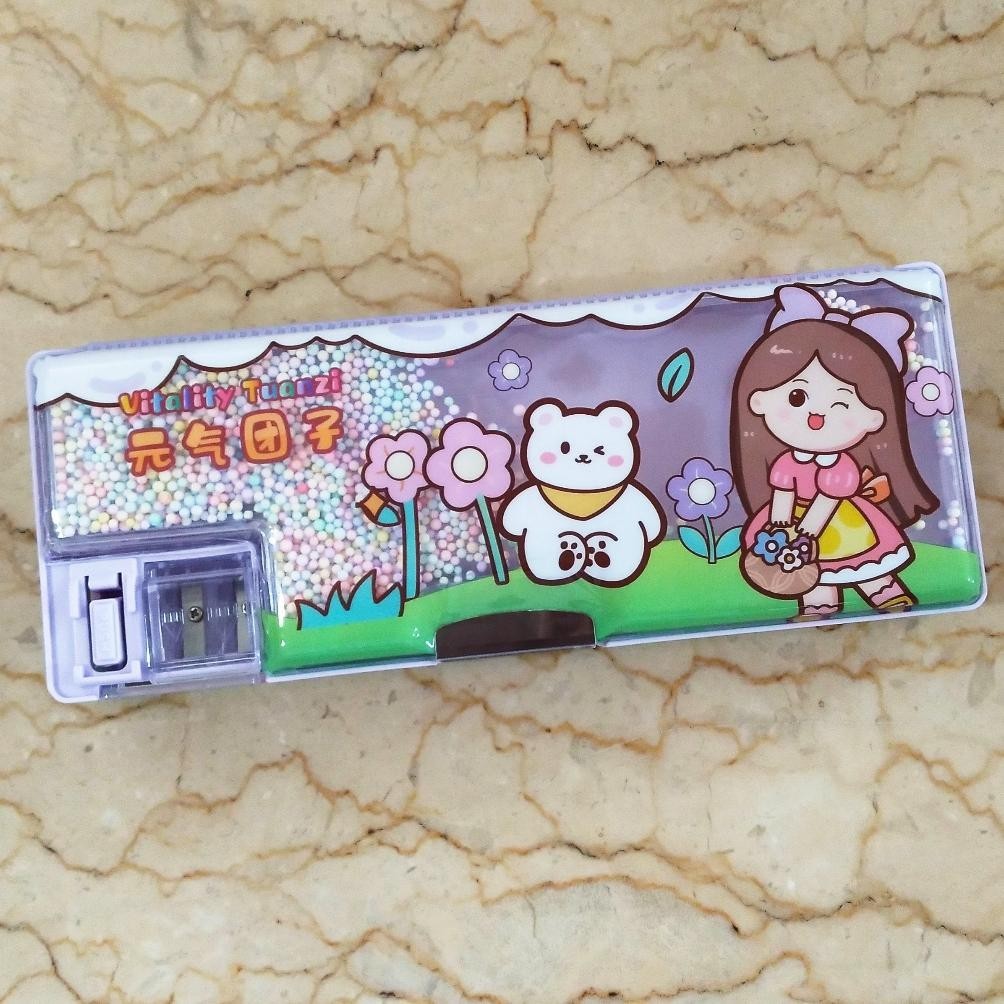 

Jk-54 Kotak Pensil Magnet 2 Sisi + Rautan Pensil Xpm-539-17 Girl / Tempat Pensil / Pencil Case / Boks Pensil / Box Pen / Tepak Pensil Racun Shopee