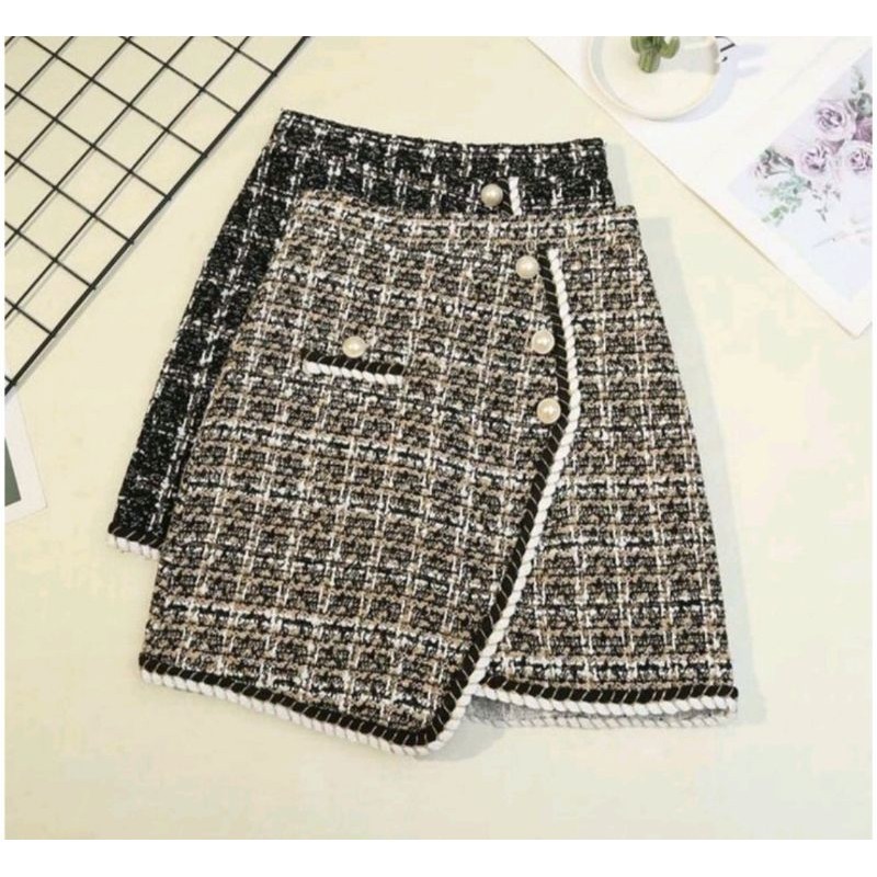 ROK PENDEK KOREA STYLE WANITA