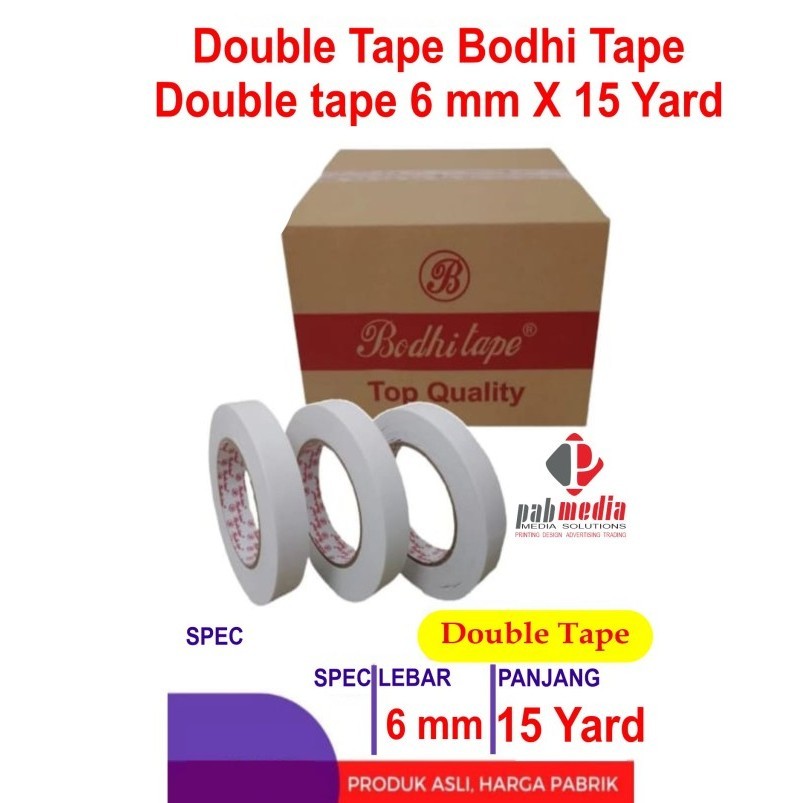

Double Tape 6 Mm X 15 Yard