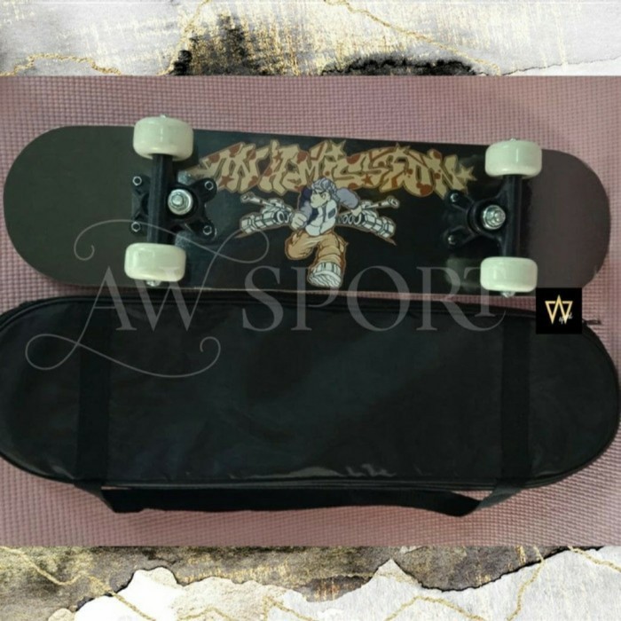 Fir Skateboard Anak Tanggung + Tas / Skateboard Tanggung + Tas