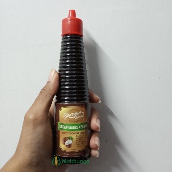 

Open DS] Kecap Manis Kelapa Coconut Sweet 140 mL Djoeragan Rempah Low GI Vegan