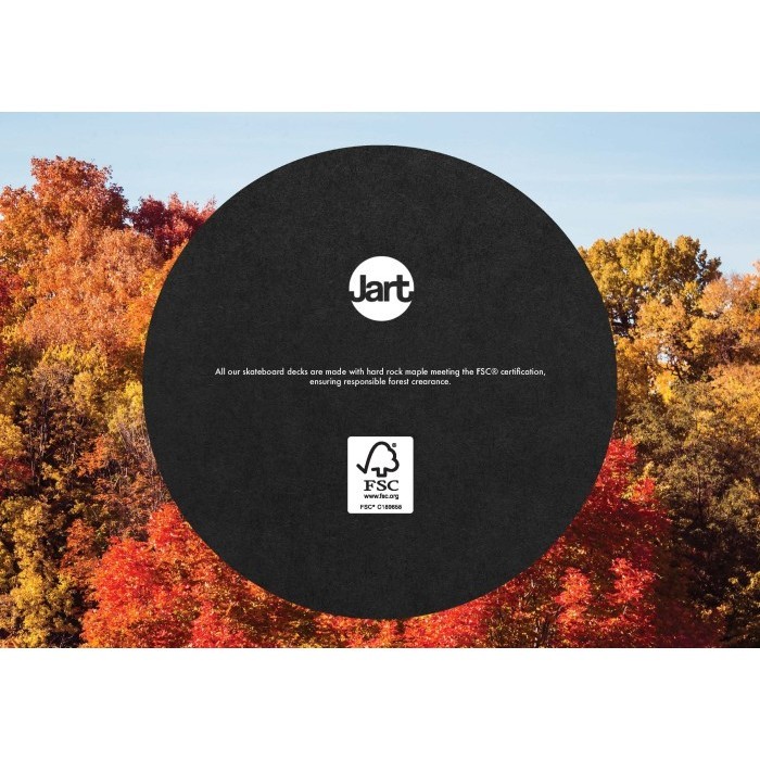 Fir Jart Skateboard Deck "80S Series". Skateboard Merk Jart. Deck Skateboard Impor. Skateboard Deck