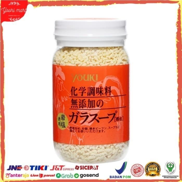 

Youki Chicken Gara Soup No MSG 130 GR Kualitas Terbaik