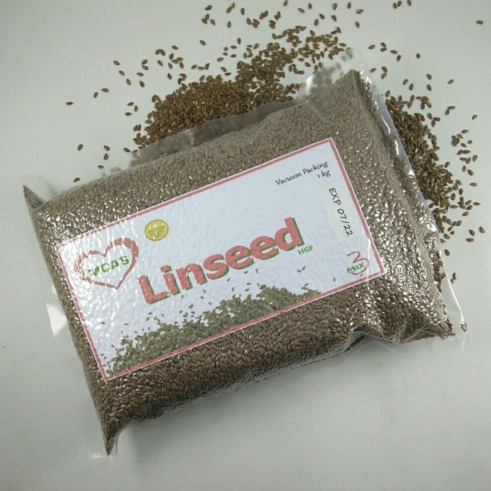 

Linseeds Linseed Coklat Biji Linseed 3Max 1 Kg