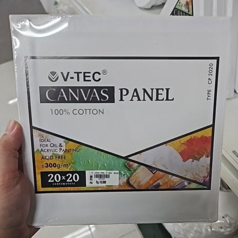 

V-Tec Canvas Panel 100% Cotton CP 2020 1824 2525 3030