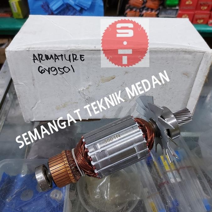 GV9501 ARMATURE ANGKER GROOVING GROOVE GROVER CUTTER FUJIYAMA GV 9501