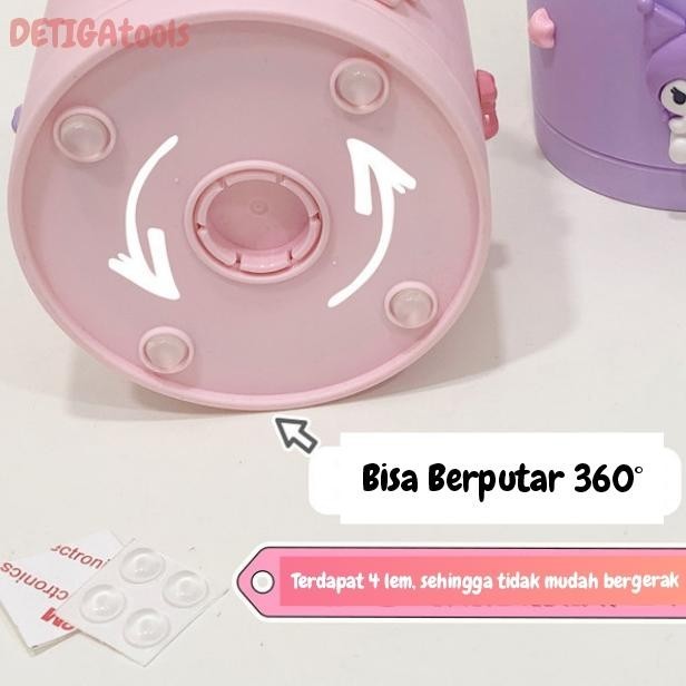 

Big Sale Sr-003 Pen Holder Sanrio Tempat Pensil Meja Kosmestik Alat Tulis Staionary Atk (Bisa Diputar) Cuci Gudang