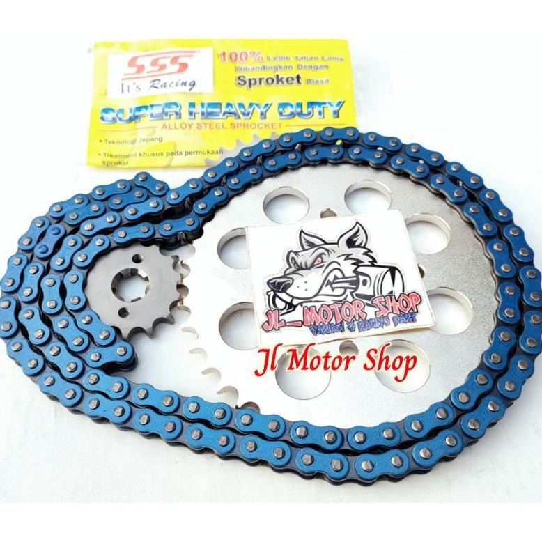 TY GIRSET GEARSET GIR GEAR SET SSS 428 CBR CB 150 R15 VIXION JUPITER MX KING SONIC MEGAPRO VERZA TIG