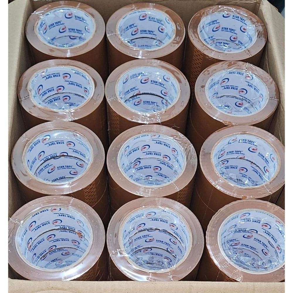 

Of14 Lakban Bening / Lakban Coklat 100 Yard (1Dus/1Karton) Cuci Gudang