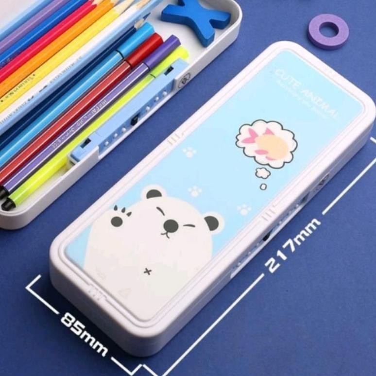 

Ku09 Tempat Pensil Kode Angka 2 Susun Unicorn, Dinosaurus, Astronot / Kotak Pensil 2 Layer Kode Angka / Pencil Case Kode Password / Tepak Pensil Kode Buruan Beli