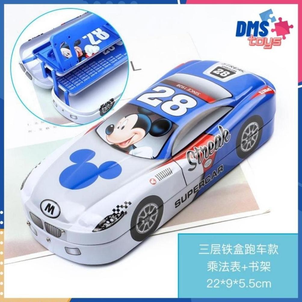 

Best Seller Tempat Pensil Mobil Kaleng Set 2 Susun / 2 Tingkat Dms.Toys Terbaru